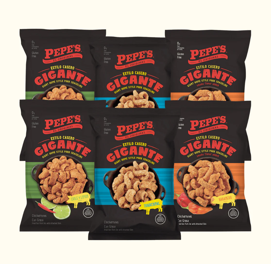 Mexican Pork Cracklin Sampler